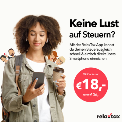 Steuerausgleich leicht gemacht – jetzt zum halben Preis mit RelaxTax!