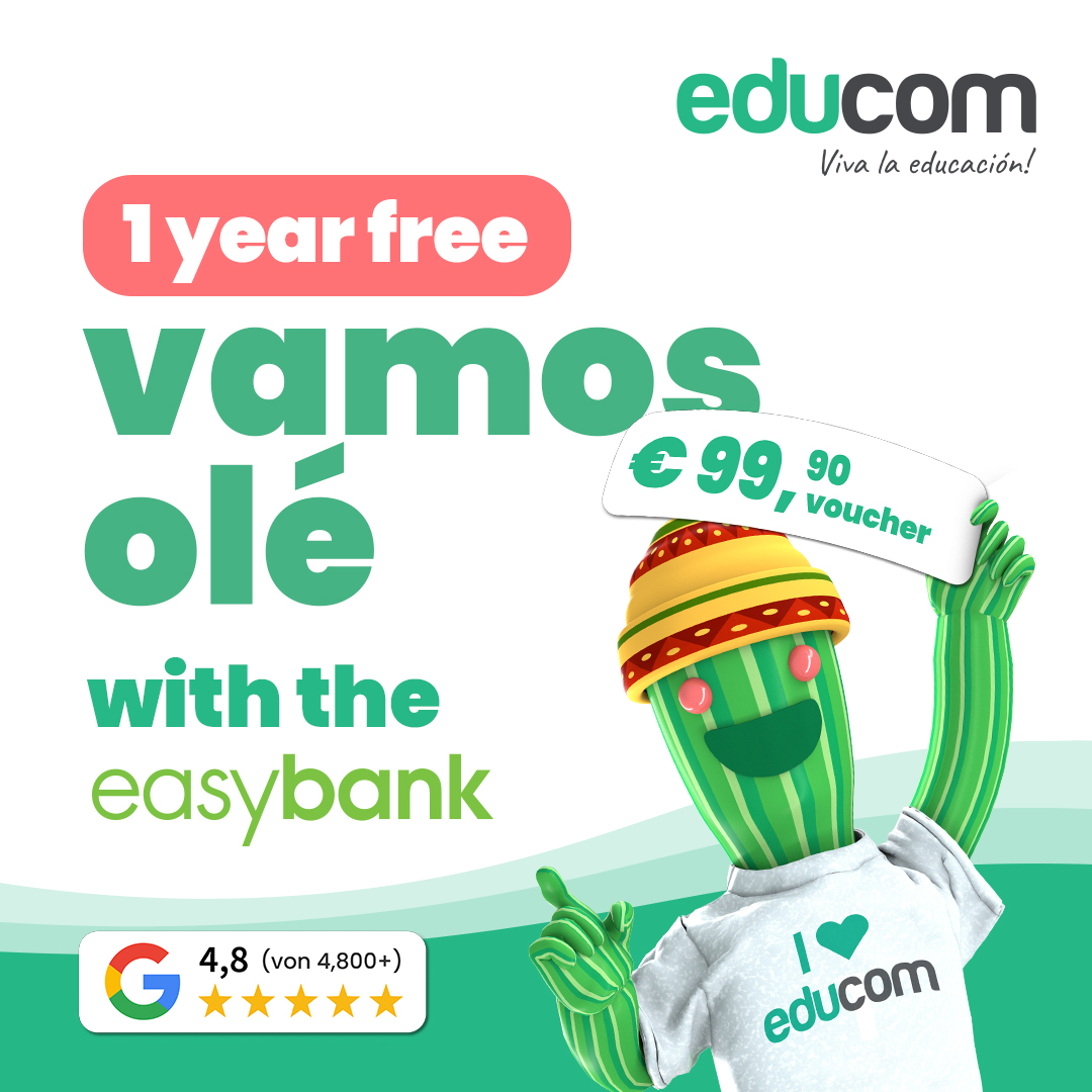 An entire year of free educom?